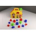 jerryvon Kids Toys Shape Sorter House Color Sorting Learning Shapes Baby Educational Preschool Puzzles with 14 Shaped Blocks